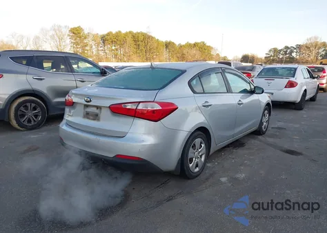 2016 Kia Forte Lx из США, поврежденный, VIN KNAFK4A60G5602793